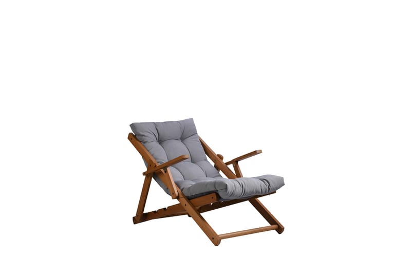 Meekatharra Liggestol 90x70 cm Natur - Lysegrå - Havemøbler - Havestole - Solstole