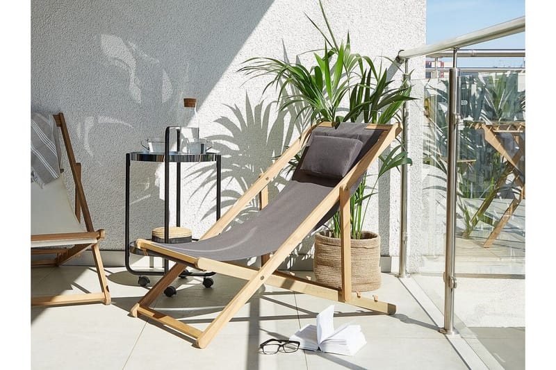 Oykel Solstol - Brun - Havemøbler - Havestole - Solstole