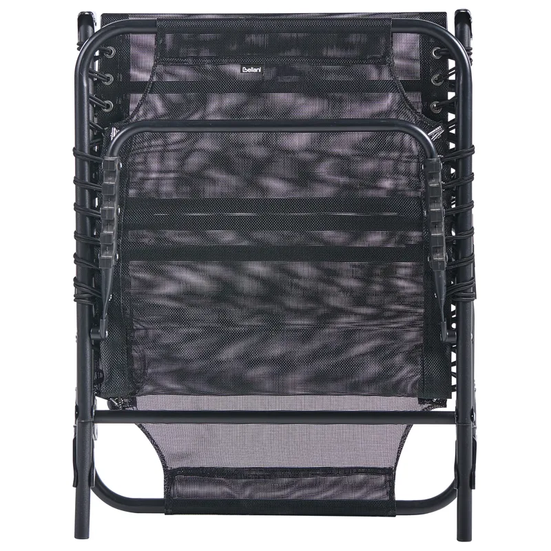 Solseng udendørs Ambato foldbar - Sort - Havemøbler - Havestole - Solseng & solvogn