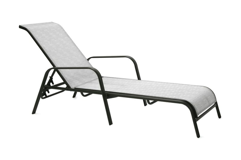 Solstol DUBLIN 161x665xH48 / 100 cm stålramme brun, undefined