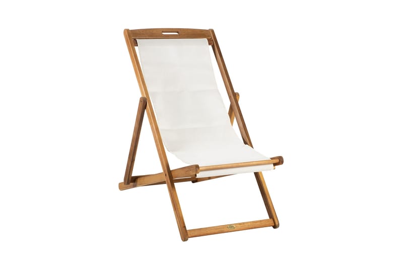 Solstol FINLAY 625x108xH105cm ramme: Akacia - Havemøbler - Havestole - Solstole