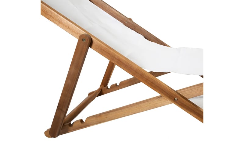 Solstol FINLAY 625x108xH105cm ramme: Akacia - Havemøbler - Havestole - Solstole