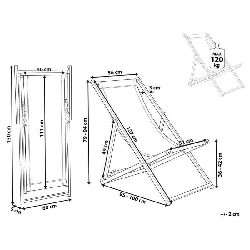 Solstol Locri Ii - Havemøbler - Havestole - Solstole
