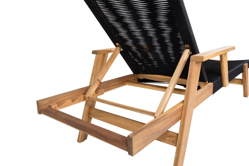 Solstolar Venture Home - Sort/Brun - Havemøbler - Havestole - Solstole