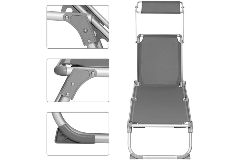 SONGMICS Solstol 193 cm - Songmics - Solstole