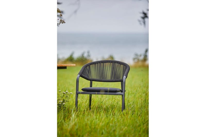 Stol Hillerstorp Ekeryd 4-pack Antracitgrå - Havemøbler - Havestole - Udendørs lænestol