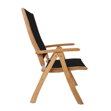 Stol HOME4YOU Bali Sort - sort - Havemøbler - Havestole - Positionsstole