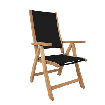 Stol HOME4YOU Bali Sort - sort - Havemøbler - Havestole - Positionsstole