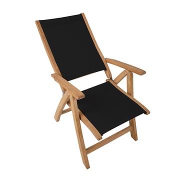 Stol HOME4YOU Bali Sort - sort - Havemøbler - Havestole - Positionsstole