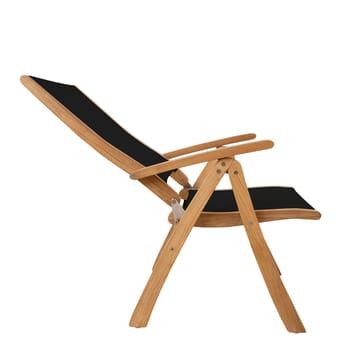 Stol HOME4YOU Bali Sort - sort - Havemøbler - Havestole - Positionsstole