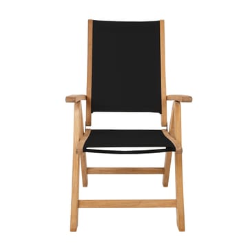 Stol HOME4YOU Bali Sort - sort - Havemøbler - Havestole - Positionsstole