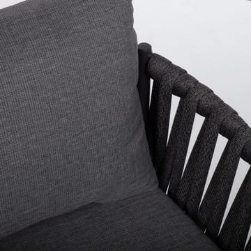 Stol HOME4YOU Bristol 63x62x73 cm Grå - Grå - Havemøbler - Havestole - Udendørs lænestol