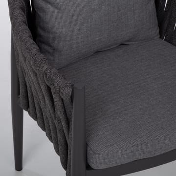 Stol HOME4YOU Bristol 63x62x73 cm Grå - Grå - Havemøbler - Havestole - Udendørs lænestol
