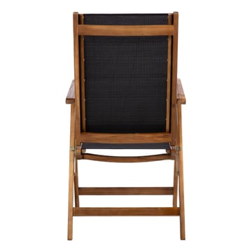 Stol HOME4YOU Fabiola sort - Sort - Havemøbler - Havestole - Positionsstole