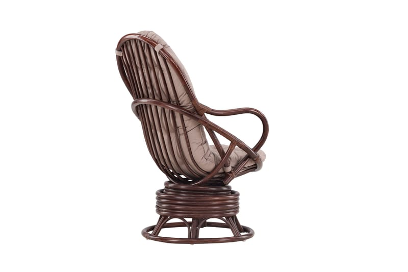 Swing Havestol - Mørk valnød - Havemøbler - Havestole - Udendørs lænestol