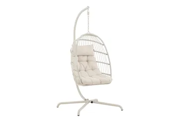 Trezza Hængestol Udendørs 75x70 cm - Beige - Havemøbler - Havestole - Hængestol