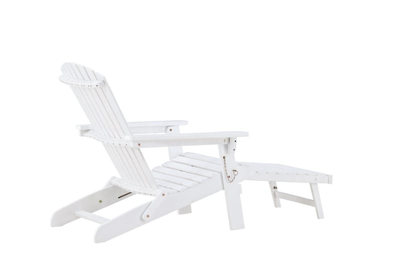 Tropea solseng udendørs - Hvid - Havemøbler - Havestole - Solstole