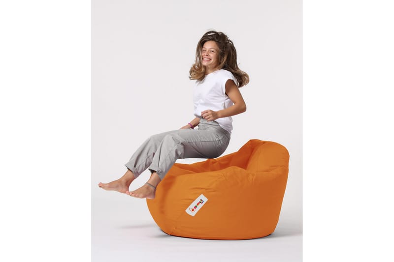 Hunny Sækkestol Udendørs 115 cm - Orange - Havemøbler - Havestole - Sækkestole udendørs