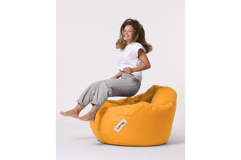 Sækkestole til udendørs brug Hunny Sækkestol til udendørsbrug 115 cm Gul - Havemøbler - Havestole - Sækkestole udendørs