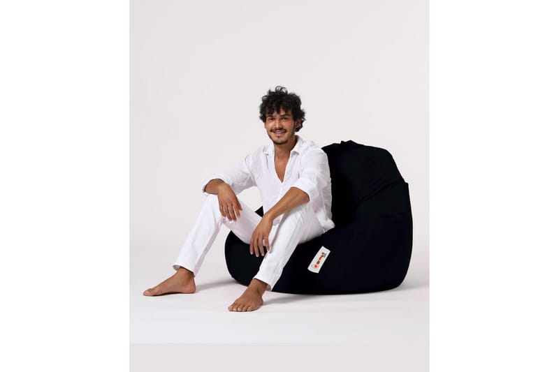 Sækkestole til udendørs brug Hunny Sækkestol til udendørsbrug 115 cm Svart - Havemøbler - Havestole - Sækkestole udendørs