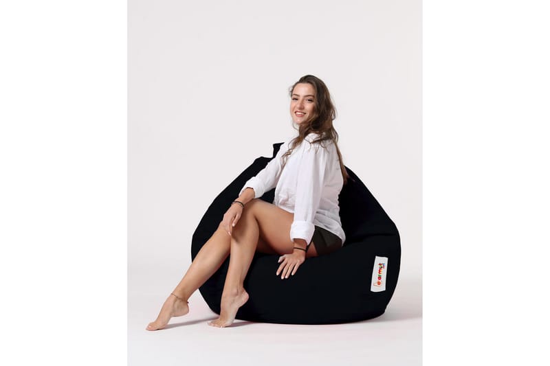 Sækkestole til udendørs brug Hunny Sækkestol til udendørsbrug 115 cm Svart - Havemøbler - Havestole - Sækkestole udendørs