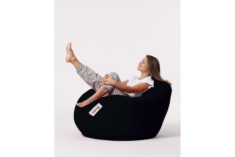 Sækkestole til udendørs brug Hunny Sækkestol til udendørsbrug 115 cm Svart - Havemøbler - Havestole - Sækkestole udendørs