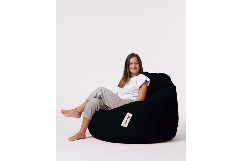 Sækkestole til udendørs brug Hunny Sækkestol til udendørsbrug 115 cm Svart - Havemøbler - Havestole - Sækkestole udendørs