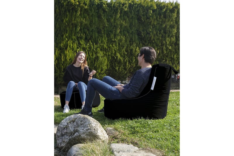 Sækkestole til udendørs brug Vikki Sækkestol til udendørsbrug 70 cm Svart - Havemøbler - Havestole - Sækkestole udendørs
