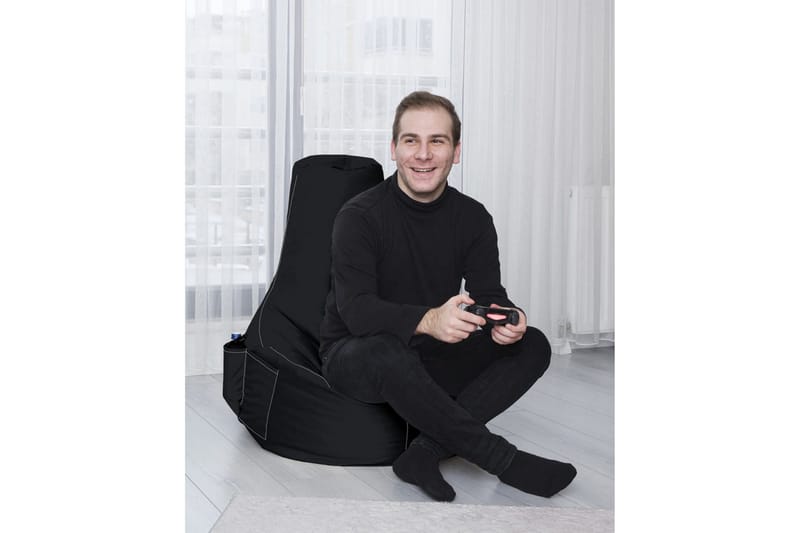 Sækkestole til udendørs brug Vikki Sækkestol til udendørsbrug 70 cm Svart - Havemøbler - Havestole - Sækkestole udendørs