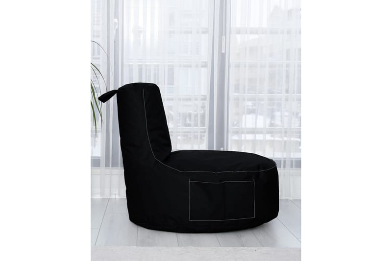 Sækkestole til udendørs brug Vikki Sækkestol til udendørsbrug 70 cm Svart - Havemøbler - Havestole - Sækkestole udendørs