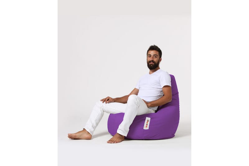 Sækkestole til udendørs brug Vinna Sækkestol til udendørsbrug 80 cm Lila - Havemøbler - Havestole - Sækkestole udendørs