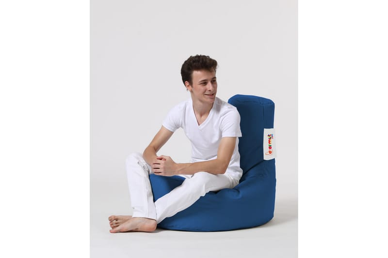 Sagallos Sækkestol Udendørs 70 cm - Blå - Havemøbler - Havestole - Sækkestole udendørs