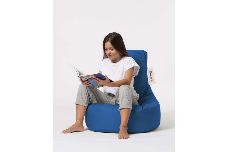 Sagallos Sækkestol Udendørs 70 cm - Blå - Havemøbler - Havestole - Sækkestole udendørs