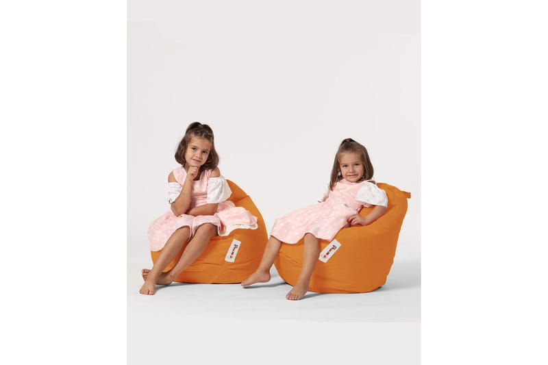 Salman Sækkestol Udendørs 60 cm - Orange - Havemøbler - Havestole - Sækkestole udendørs