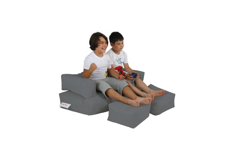 Toru Sækkestol Udendørs 100 cm - Grå - Havemøbler - Havestole - Sækkestole udendørs