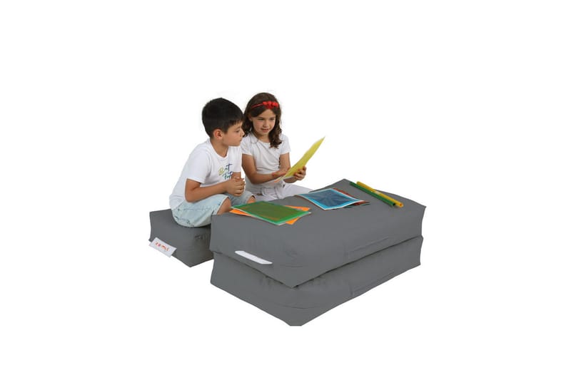 Toru Sækkestol Udendørs 100 cm - Grå - Havemøbler - Havestole - Sækkestole udendørs