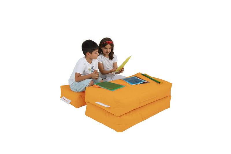 Toru Sækkestol Udendørs 100 cm - Orange - Havemøbler - Havestole - Sækkestole udendørs