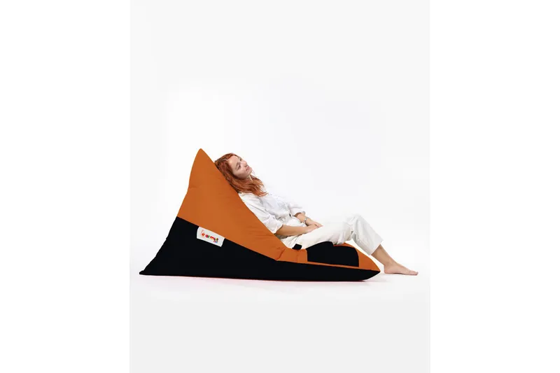 Toya Sækkestol Udendørs 90 cm - Orange - Havemøbler - Havestole - Sækkestole udendørs