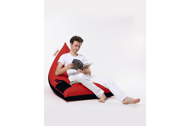 Toya Sækkestol Udendørs 90 cm - Rød - Havemøbler - Havestole - Sækkestole udendørs