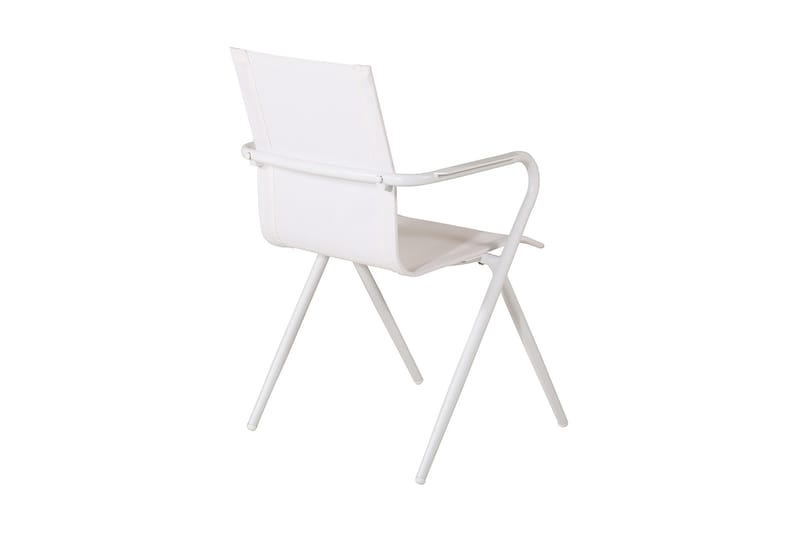 Alina Spisebordsstol - Hvid - Havemøbler - Havestole - Spisebordsstole udendørs