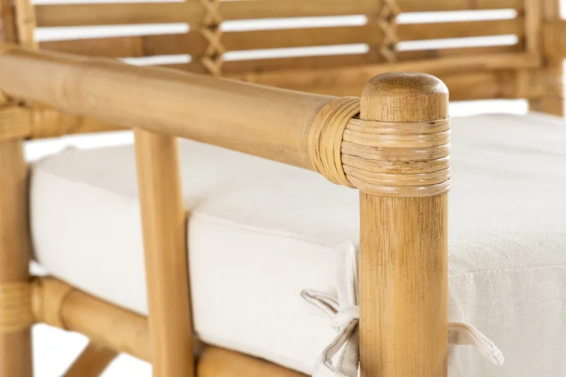 Alvimia Caféstol - Rattan/Beige - Havemøbler - Havestole - Spisebordsstole udendørs