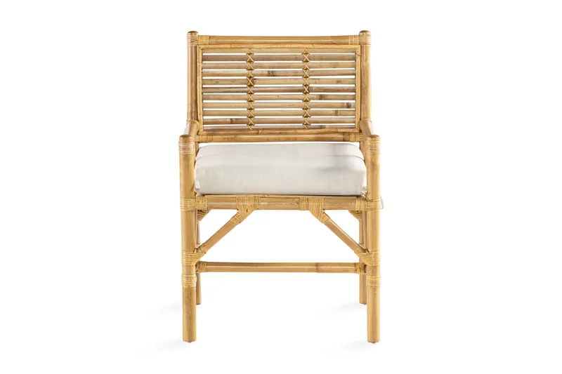 Alvimia Caféstol - Rattan/Beige - Havemøbler - Havestole - Spisebordsstole udendørs