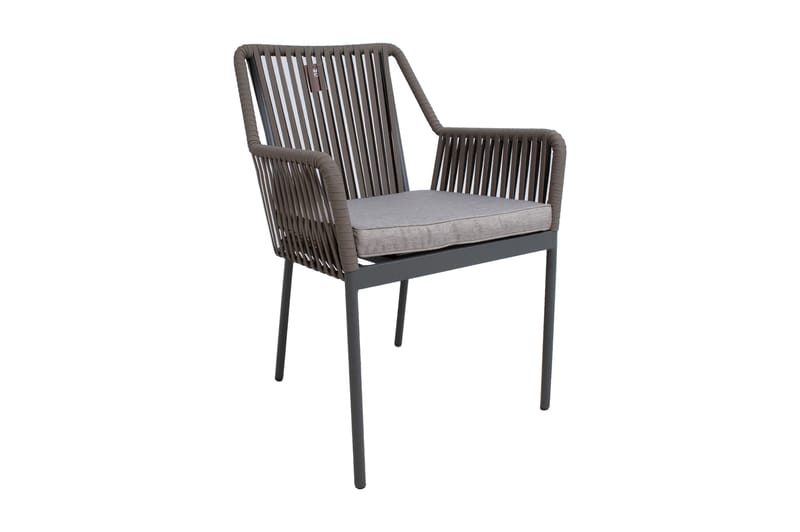 Andros Stol Grå/Taupe - Spisebordsstole udendørs - Altanstole