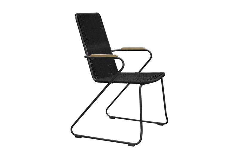Bois Armstol Sort - Venture Home - Spisebordsstole udendørs - Altanstole