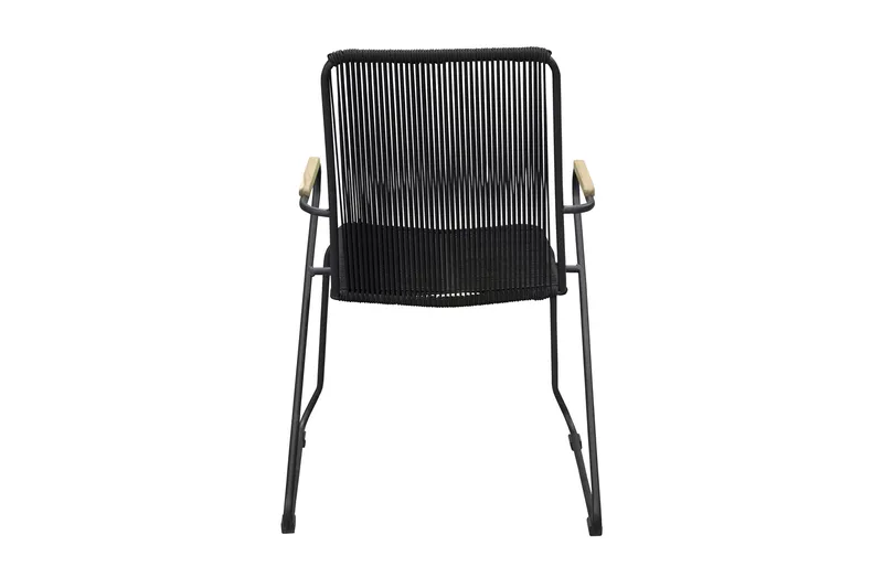 Bois Armstol Sort - Venture Home - Havemøbler - Havestole - Spisebordsstole udendørs