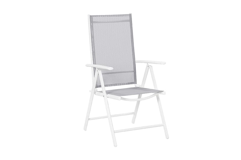 Catania Havestol 6 St 44 cm - Grå - Spisebordsstole udendørs - Altanstole