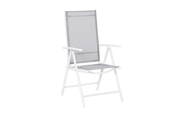 Catania Havestol 6 St 44 cm - Grå - Havemøbler - Havestole - Spisebordsstole udendørs