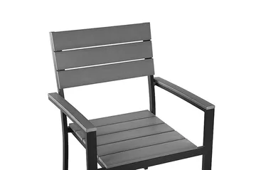 Como Havestol 6 St 55 cm - Sort - Havemøbler - Havestole - Spisebordsstole udendørs