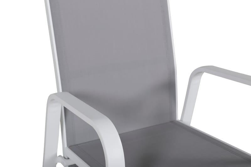 Copacabana Armstol Stabelbar Hvid - Venture Home - Spisebordsstole udendørs - Altanstole