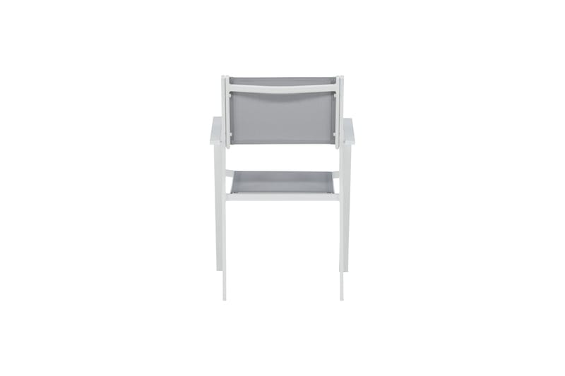 Copacabana Armstol Stabelbar Hvid - Venture Home - Havemøbler - Havestole - Spisebordsstole udendørs